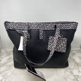 TAHARI WOMEN'S BAG black mauve white