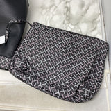 TAHARI WOMEN'S BAG black mauve white