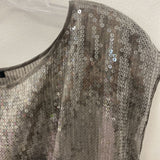 EILEEN FISHER WOMEN'S BLOUSE/SHIRT greys M