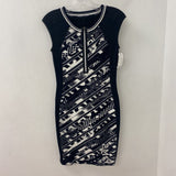 MARC CAIN WOMEN'S DRESS black white 6 US