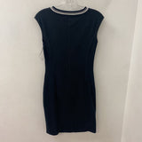 MARC CAIN WOMEN'S DRESS black white 6 US