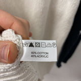 LISA TODD WOMEN'S CARDIGAN black white M