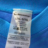 CLIMAWEAR WOMEN'S ACTIVE TOP purple blue geo L/XL