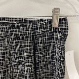 MELANIE LYNE WOMEN'S PANTS black white 4
