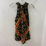 ZARA WOMEN'S TANK/CAMI black red yellow L