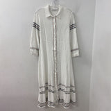 ZARA WOMEN'S DRESS white brown black M