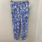 lilly pulitzer WOMEN'S PANTS white blue purple M