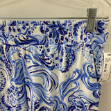 lilly pulitzer WOMEN'S PANTS white blue purple M