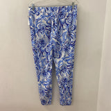 lilly pulitzer WOMEN'S PANTS white blue purple M