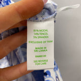 lilly pulitzer WOMEN'S PANTS white blue purple M