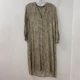 NILE WOMEN'S DRESS cream taupe L