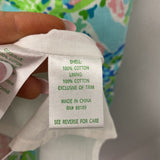 lilly pulitzer WOMEN'S DRESS turquoise green blue pink 8