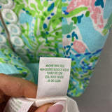 lilly pulitzer WOMEN'S DRESS turquoise green blue pink 8