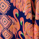 lilly pulitzer WOMEN'S DRESS navy coral pink green M