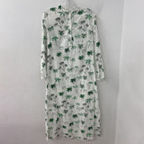 VIRGINIA JOHNSON WOMEN'S DRESS white green M
