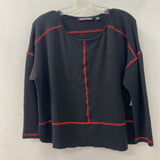 SNO SKINS WOMEN'S TOP black red M