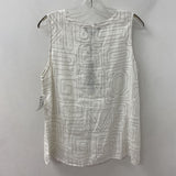 CHARLIE B WOMEN'S SUIT/OUTFIT white grey pirnt L/M