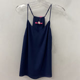 lilly pulitzer WOMEN'S TANK/CAMI navy S
