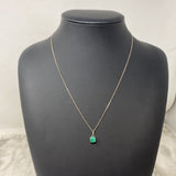 925 WOMEN'S JEWELRY SET silver emerald