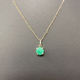 925 WOMEN'S JEWELRY SET silver emerald