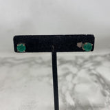 925 WOMEN'S JEWELRY SET silver emerald