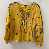 TOPSHOP WOMEN'S BLOUSE/SHIRT yellow 6