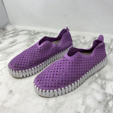 ilse jacobsen,hornbaek WOMEN'S SNEAKERS purple arch deco pattern 41