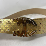 JUST CAVALLI WOMEN'S BELT gold 85