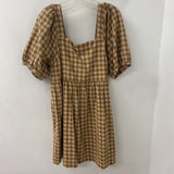 MADEWELL WOMEN'S DRESS pink olive XL