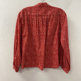 GAP WOMEN'S BLOUSE/SHIRT red white floral XS