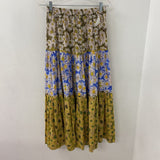 ZARA WOMEN'S SKIRT multi colour floral print S