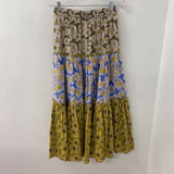 ZARA WOMEN'S SKIRT multi colour floral print S