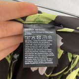 H&M WOMEN'S SKIRT brown lime multi floral 8