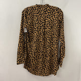 ANN TAYLOR WOMEN'S BLOUSE/SHIRT animal print XS