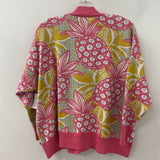 SHANNON PASSERO WOMEN'S CARDIGAN pink yellow blue white M/L