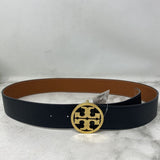 TORY BURCH WOMEN'S BELT camel to black S