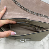 MARC CAIN WOMEN'S BAG cream grey olive