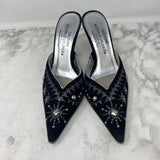 DONALD J PLINER WOMEN'S FOOTWEAR black silver 9.5