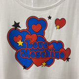 WOMEN'S DRESS white blue red 6
