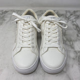 donna karan WOMEN'S SNEAKERS white silver 6