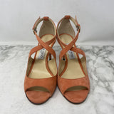 JIMMY CHOO WOMEN'S HEELS orange 39