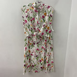 WOMEN'S SUIT/OUTFIT white multi colour floral S