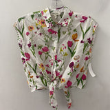 WOMEN'S SUIT/OUTFIT white multi colour floral S