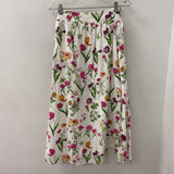 WOMEN'S SUIT/OUTFIT white multi colour floral S