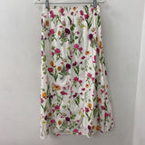 WOMEN'S SUIT/OUTFIT white multi colour floral S