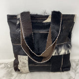 WOMEN'S BAG black white brown