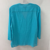 TOMMY BAHAMA WOMEN'S BLOUSE/SHIRT turquoise M