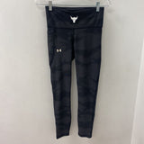 UNDER ARMOUR WOMEN'S ACTIVE BOTTOM black taupe stripe M