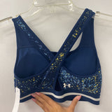 UNDER ARMOUR WOMEN'S ACTIVE BRA blue yellow M
