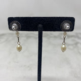 WOMEN'S EARRINGS silver cream